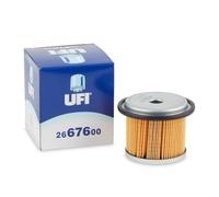 UFI Filters, Diesel Filter 26.676.00, Filtre à Air de Remplacement, convient aux Voitures, Applicable sur Divers Modèles Citroën, Fiat, Hyundai, Lancia et Peugeot