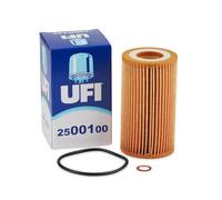 UFI Filters, Filtre à Huile 25.001.00, Filtre à Huile de Remplacement, Adapté aux Voitures, Applicable sur Différents Modèles BMW, Land Rover, MG et Rover