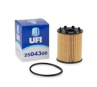 UFI Filters, Filtre à Huile 25.043.00, Filtre à Huile de Remplacement, Adapté aux motos, Applicable sur Divers Modèles Abarth, Alfa Romeo, Chrysler,Fiat,Ford,Jeep,Lancia,Opel,Subaru,Suzuki et Vauxhall