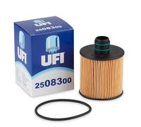 UFI Filters, Filtre à Huile 25.083.00, Filtre à Huile de Remplacement, Adapté aux Voitures, Applicable sur Différents Modèles tels que Alfa Romeo, Fiat, Jeep, Lancia, Opel, Suzuki et Vauxhall
