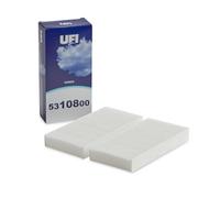 UFI Filters, Filtre à Pollen d'Habitacle 53.108.00, Filtre à Air de Remplacement, Adapté aux Voitures, Applicable sur Divers Modèles de Honda