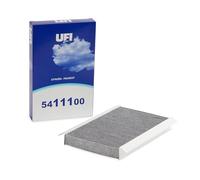UFI Filters, Filtre d'Habitacle à Charbon Actif 54.111.00, Filtre d'Habitacle de Remplacement, convient aux Voitures, Applicable sur Différents Modèles tels que Citroën, DS Automobiles et Peugeot
