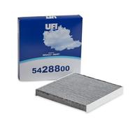 UFi Filtre d'habitacle 54.288.00 – Charbon actif – Remplacement pour Renault Captur/Clio/Kwid