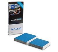 UFI Filters, Filtre d'Habitacle ARGENTIUM 34.164.00, Filtre d'Habitacle de Remplacement, Adapté à la Voiture, Applicable sur Différents Modèles Citroen, DS Automobiles et Peugeot