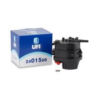 UFI Filters, Filtre Diesel 24.015.00, Filtre à Carburant de Remplacement, Adapté à Voitures, Applicable sur Divers Modèles Citroen, Ford, Peugeot et Toyota