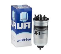 UFI Filters, Filtre Diesel 24.391.00, Filtre à Carburant de Remplacement, Adapté aux Voitures, Applicable sur Divers Modèles Comme Audi, Fiat, Multicar, Seat, Skoda et Volkswagen