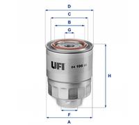 UFI Filtre De Carburant Pour Honda Civic VIII Hatchback FR-V