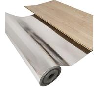 uficell Isolation acoustique en aluminium pour chauffage au sol, épaisseur : 2 mm, excellentes propriétés acoustiques, densité : 1000 kg/m³, vous achetez 1 m² (isolation phonique, insonorisation)