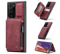 UFinetech Magnétique 2 en 1 Portefeuille Coque Samsung Galaxy Note 20 Ultra Portable Design TPU Cuir Flip Support Fentes Cartes Imperméable Fermeture Blocage RFID Etui Samsung Galaxy Note 20 Ultra 5G