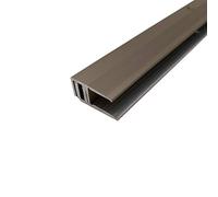 ufitec® TPL Profi profil de finition pour parquets et sols stratifiés - Largeur de couverture: 21 mm - en deux pièces, vissable et adapté pour des hauteurs de revêtement de 7-16 mm