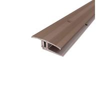 ufitec® TPL Profi profil de transition flexible pour parquets et sols stratifiés - Largeur de couverture: 35 mm - en deux pièces, vissable et adapté aux hauteurs de revêtement de 7 à 16 mm