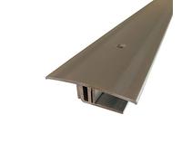 ufitec® TPL Profi profil de transition pour parquets et sols stratifiés - Largeur de couverture: 45 mm - en deux pièces, vissable et adapté aux hauteurs de revêtement de 7 à 16 mm