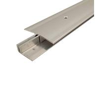 ufitec® TPL Profi profil de transition pour parquets et sols stratifiés - Largeur de couverture: 45 mm - en deux pièces, vissable et adapté aux hauteurs de revêtement de 7 à 16 mm