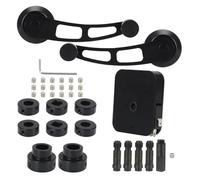 UFITIDU Lève vitre Kit Universel Commutateurs Vitres Électriques Et Poignées Levier Pour Voiture Électrique, En Aluminium Pour Tous Les Véhicules Avec 5 Styles D'arbre(A Set)