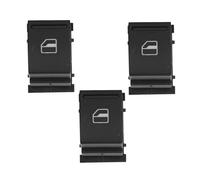 UFITIDU Lève vitre Pour Passat B6 CC Pour Caddy Pour Touran Bouton De Commutation De Commande De Phare De Fenêtre 1K0941431Q 1K4959857B(3piece)