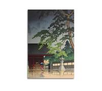 UFJWK55F99 Artiste Kawase Hasui (15) Affiches sur toile Impression d'art mural Esthétique Affiche d'art moderne Peinture pour salon 60 x 90 cm Sans cadre