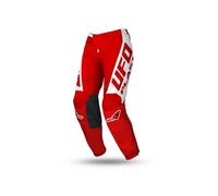 UFO 2024/04 PANTALON HORIZON CROSS COULEUR ROUGE BLANC TAILLE M / EU50 / US32 -