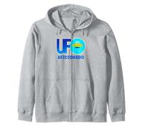UFO Aficionado Soucoupe Volante rétro Sweat à Capuche
