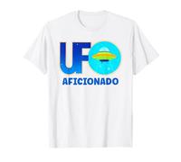 UFO Aficionado Soucoupe Volante rétro T-Shirt