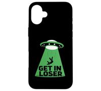 UFO Alien Abduction Get in Loser Coque pour iPhone 16 Plus