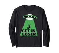 UFO Alien Abduction Get in Loser Manche Longue
