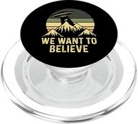 UFO Alien Que Nous voulons Croire PopSockets PopGrip pour MagSafe