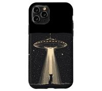 UFO Beams a Cat for Hilarous Alien Tales Coque pour iPhone 11 Pro