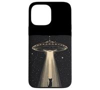 UFO Beams a Cat for Hilarous Alien Tales Coque pour iPhone 13 Pro Max