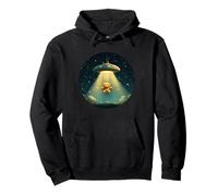 UFO Beams Up a Teddy Bear pour un voyage amusant Sweat à Capuche