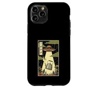 UFO Bouilloire à thé Vintage Japonais avec enlèvement Extraterrestre Coque pour iPhone 11 Pro