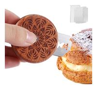 UFO Bread Blade Cutter - Outil de scarification Bakers 'Bakers maison | Design innovant en forme d'OVNI, lame en acier inoxydable, poignée ergonomique en bois