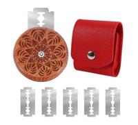 UFO Bread Lame Cutter - Wooden Dough Scoring Tool Blade Set