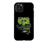 UFO Distressed Area 51 Soucoupe Volante Extraterrestre Extraterrestre Coque pour iPhone 11 Pro