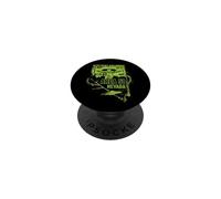 UFO Distressed Area 51 Soucoupe Volante Extraterrestre Extraterrestre PopSockets PopGrip Adhésif