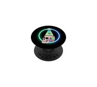 UFO Enlèvement Crâne Cactus Cosmique Science Fiction Art PopSockets PopGrip Adhésif
