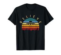 UFO Espace Objet Inconnu Volant OVNI Retro Extraterrestre T-Shirt