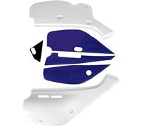 Ufo Honda Xr 600 R 97 Side Panels Blanc,Bleu