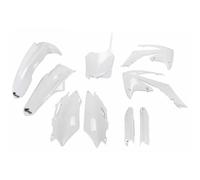 Ufo Honda Crf 250r/450r 2011-2013 Usa Hokit115f-041 Fork Protectors & Plastics Kit Clair