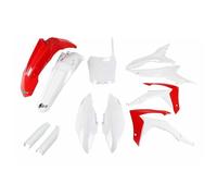 UFO Honda Crf 250r/450r 2014-2017 avec Housse de boîte à air EU Hokit121f-999 Kit de Protections de Fourche et de Plastique Taille Unique