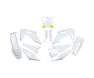 Ufo Husqvarna Tc/fc 2019-2022 Hukit622f-041 Fork Protectors & Plastics Kit Clair