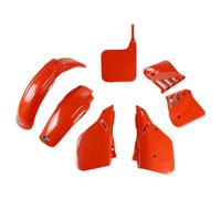 Ufo Honda Cr 250 R 87 Hokit093f@999 Plastics Kit Orange