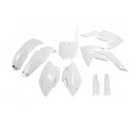 Ufo Honda Crf 150r 2007-2024 Hokit111f-041 Fork Protectors & Plastics Kit Blanc