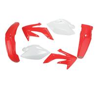 Ufo Honda Crf 250 R 08 Hokit112bf@999 Plastics Kit Rouge