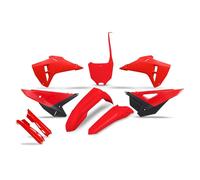 UFO Turkey – Kit plastiques Honda CRF 250R 2025 – 9 pièces avec protège-fourche – Rouge