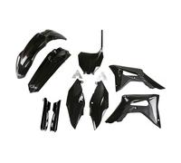 Ufo Honda Crf 250rx 22-24/crf 450rx 21-24 Full Plastics Kit Noir