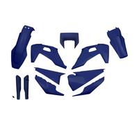 Ufo Kit De Plastique Husqvarna Te/tx/fe 2020-2022 With Headlight Hukit623f-087 Fork Protectors &