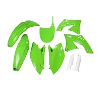 Ufo Kit De Plastique Kawasaki Kxf 450 2009-2011 Kakit213f-026 Fork Protectors &