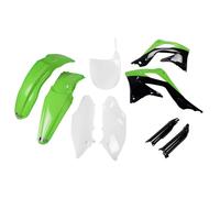 Ufo Kit De Plastique Kawasaki Kxf 450 2012-2012 Kakit217f-999 Fork Protectors &