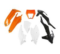 Ufo Kit De Plastique Ktm Exc/exc-f 2017-2019 With Headlight Ktkit523-999w