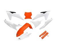 UFO Turkey - Kit plastiques et protections de fourche KTKIT529F-999 pour KTM SX/SX-F 2023-2024 Blanc